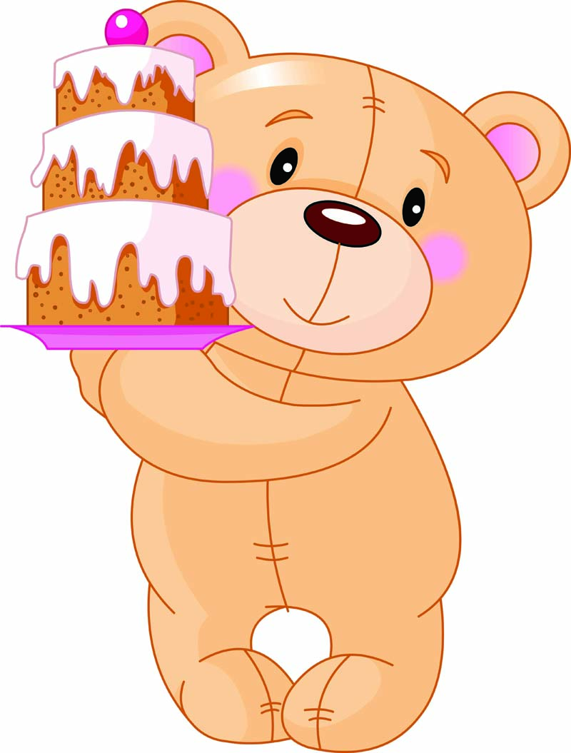free vector Cute cartoon bear vector